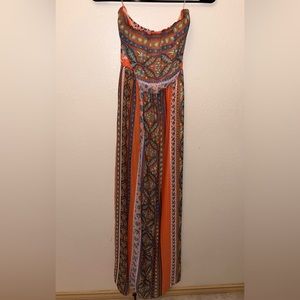 Strapless. Spring dress. Lightweight.